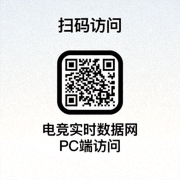 电竞实时数据网 PC 端自适应访问二维码
